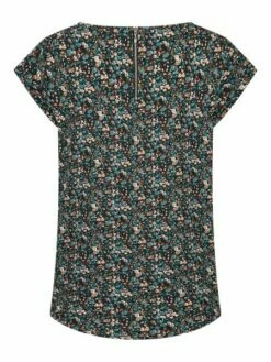 Only Damen Top ONLVIC Regular Fit 2er Pack -JEANS DIRECT Verkäufe 47506 3Only 15284243 Deep Teal Balsam Green 2 back