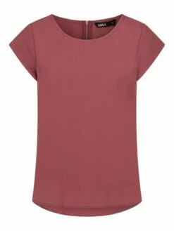 Only Damen Top ONLVIC Regular Fit 2er Pack -JEANS DIRECT Verkäufe 47506 5Only 15284243 Rose Brown Black Magn 1 front