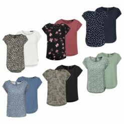 Only Damen Top ONLVIC Regular Fit 2er Pack