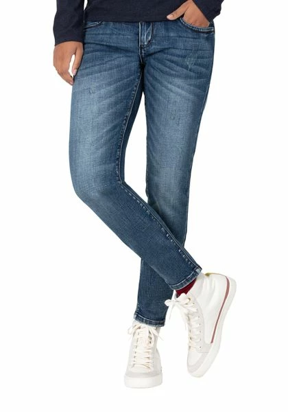 TIMEZONE Damen Jeans SLIM ENAYTZ - Slim Fit - Blau - Blue Steel Wash 6 TIMEZONE Damen Jeans SLIM ENAYTZ - Slim Fit - Blau - Blue Steel Wash – Bild 4