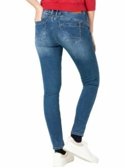 TIMEZONE Damen Jeans TIGHT SANYATZ - Tight Fit - Blau - Pen Blue Wash 15 TIMEZONE Damen Jeans TIGHT SANYATZ - Tight Fit - Blau - Pen Blue Wash -JEANS DIRECT Verkäufe 47526 TIMEZONE Gmb 990 3565 17 10047 00 3043 rueck 3 1 1