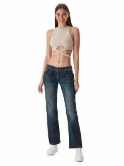 LTB Damen Jeans Valerie Bootcut -JEANS DIRECT Verkäufe 47546 1LTB Valerie 5145 Mambo 2478 Front
