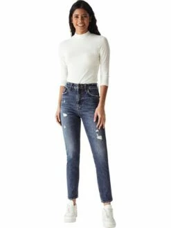 LTB Damen Jeans FREYA Slim Fit High Rise - Blau - Runa Undamaged Safe Wash 14 LTB Damen Jeans FREYA Slim Fit High Rise - Blau - Runa Undamaged Safe Wash -JEANS DIRECT Verkäufe 47564 Freya 1009 51557 15250 54098 front
