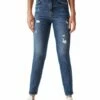 LTB Damen Jeans FREYA Slim Fit High Rise - Blau - Runa Undamaged Safe Wash -JEANS DIRECT Verkäufe 47564 Freya 1009 51557 15250 54098 half