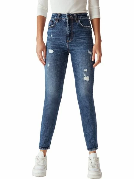 LTB Damen Jeans FREYA Slim Fit High Rise - Blau - Runa Undamaged Safe Wash 3 LTB Damen Jeans FREYA Slim Fit High Rise - Blau - Runa Undamaged Safe Wash