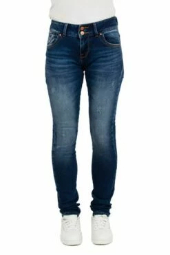 LTB Damen Jeans MOLLY M Super Slim Fit - Blau - Winona Wash -JEANS DIRECT Verkäufe 47607 LTB Molly M 51468 53925 Winonia Wash front 1