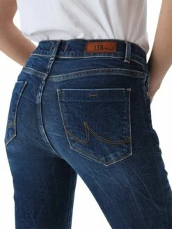 LTB Damen Jeans FALLON Flared Fit - Blau - Morna Undamaged Wash -JEANS DIRECT Verkäufe 47610 Fallon 1009 51367 15091 54100 Morna Undamaged detail