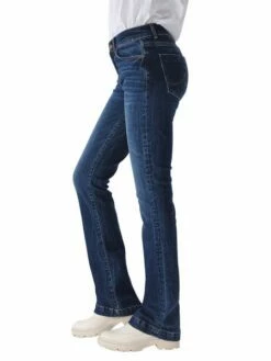 LTB Damen Jeans FALLON Flared Fit - Blau - Morna Undamaged Wash -JEANS DIRECT Verkäufe 47610 Fallon 1009 51367 15091 54100 Morna Ungamaged side1 1