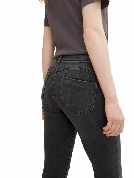 Tom Tailor Denim Damen Jeans JONA - Extra Skinny Fit - Grau- Used Mid Stone Grey 4 Tom Tailor Denim Damen Jeans JONA - Extra Skinny Fit - Grau- Used Mid Stone Grey – Bild 2