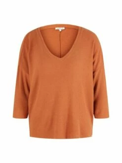 Tom Tailor Denim Damen Pullover LOOSE V-NECK - Relaxed Fit -JEANS DIRECT Verkäufe 47841 Denim Tom Ta 212 30027 1032832