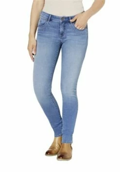 Paddock`s Damen Jeans LUCY MOTION &amp; COMFORT - Skinny Fit - Blau - Mid Blue -JEANS DIRECT Verkäufe 47859 605203285000 5922 9 1
