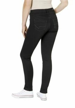 Paddock`s Damen Jeans LUCY SHAPE DENIM - Skinny Fit - Schwarz - Black -JEANS DIRECT Verkäufe 47860 605203503000 6001 10