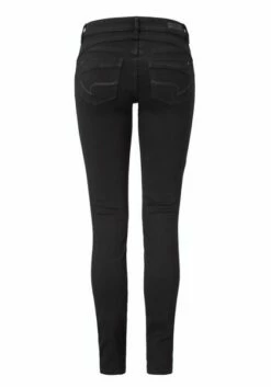 Paddock`s Damen Jeans LUCY SHAPE DENIM - Skinny Fit - Schwarz - Black -JEANS DIRECT Verkäufe 47860 605203503000 6001 2