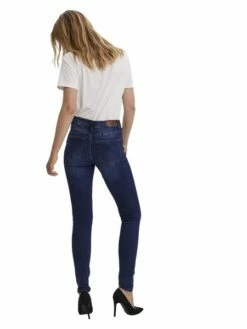 Vero Moda Damen Jeans VMTANYA VI3144 - Skinny Fit - Blau - Dark Blue Denim 16 Vero Moda Damen Jeans VMTANYA VI3144 - Skinny Fit - Blau - Dark Blue Denim -JEANS DIRECT Verkäufe 47903 vm 3673881 back1