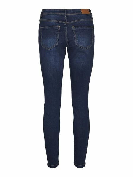 Vero Moda Damen Jeans VMTANYA VI3144 - Skinny Fit - Blau - Dark Blue Denim 8 Vero Moda Damen Jeans VMTANYA VI3144 - Skinny Fit - Blau - Dark Blue Denim – Bild 6