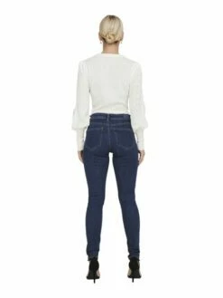 Only Damen Jeans ONLWAUW BJ581 Skinny Fit - Blau - Dark Blue Denim -JEANS DIRECT Verkäufe 48004 on 4021499 back1