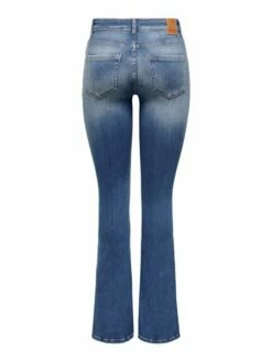 Only Damen Jeans ONLBLUSH MID FLARED REA1319 Blau - Medium Blue Denim -JEANS DIRECT Verkäufe 48005 on 3553368 back