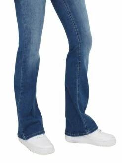Only Damen Jeans ONLBLUSH MID FLARED REA1319 Blau - Medium Blue Denim -JEANS DIRECT Verkäufe 48005 on 3553368 detail 1