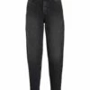 JJXX Damen Jeans JXLISBON MOM CR4007 - Straight Fit - Schwarz - Black Denim