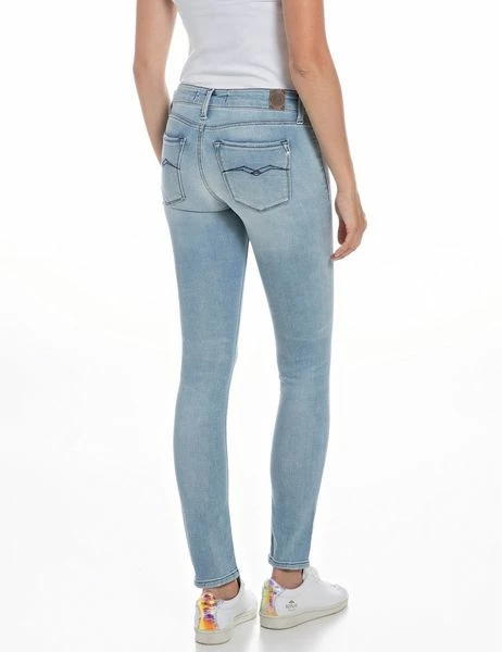 Replay Damen Jeans LUZIEN - Skinny Fit - Blau - Light Blue Denim 6 Replay Damen Jeans LUZIEN - Skinny Fit - Blau - Light Blue Denim – Bild 4
