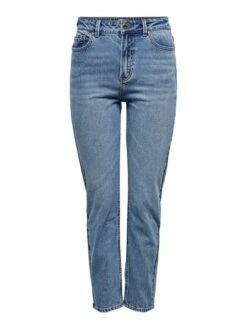 Only Damen Jeans ONLEMILY MAE0012 - Straight Fit - Blau - Medium Blue Denim -JEANS DIRECT Verkäufe 48191 on 3268112 front 1
