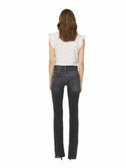 Only Damen Jeans ONLBLUSH HW REA109 Flared Fit - Schwarz - Black Denim -JEANS DIRECT Verkäufe 48200 on 3872261 back1