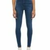 Mustang Damen Jeans GEORGIA Super Skinny Fit - Blau - Blue Denim 2 Mustang Damen Jeans GEORGIA Super Skinny Fit - Blau - Blue Denim -JEANS DIRECT Verkäufe 48306 Mustang Jean NOS 5000782 1013577 4