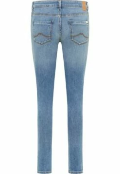 Mustang Damen Jeans QUINCY Skinny Fit - Blau - Light Blue Denim -JEANS DIRECT Verkäufe 48311 Mustang Jean NOS 5000402 1013600 2
