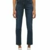 Mustang Damen Jeans CROSBY Relaxed Straight Fit - Blau - Dark Blue Denim -JEANS DIRECT Verkäufe 48312 Mustang Jean NOS 5000882 1013593 4
