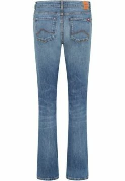 Mustang Damen Jeans CROSBY Relaxed Straight Fit - Blau - Blue Denim -JEANS DIRECT Verkäufe 48313 Mustang Jean NOS 5000582 1013594 2