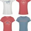 Mustang Damen T-Shirt 4er Pack Slim Fit S M L XL XXL 2 Mustang Damen T-Shirt 4er Pack Slim Fit S M L XL XXL -JEANS DIRECT Verkäufe 48530 1 48530 Farbmix 1
