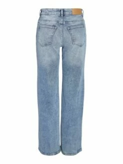 Noisy May Damen Jeans NMYOLANDA Relaxed Straight Fit - Blau - Light Blue Denim -JEANS DIRECT Verkäufe 48604 nm 4179737 back