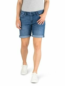 Mustang Damen Shorts Jeans Bermuda -JEANS DIRECT Verkäufe 48678 Mustang Style Bermuda 1013980 5000 682 front