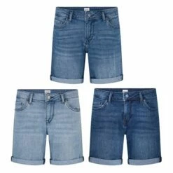 Mustang Damen Shorts Jeans Bermuda