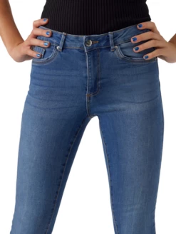 Vero Moda Damen Jeans VMALIA VI3292 - Slim Fit - Blau - Medium Blue Denim -JEANS DIRECT Verkäufe 48715 vm 4082302 detail 1