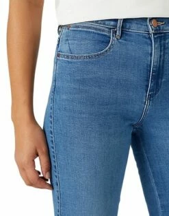 Wrangler Damen Jeans STRAIGHT - Regular Fit - Blau - Aurelia -JEANS DIRECT Verkäufe 48724 112332359 5
