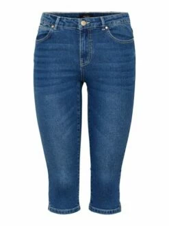 Vero Moda Damen Bermuda VMJUNE - Slim Fit - Blau, Schwarz -JEANS DIRECT Verkäufe 48799 vm 4091008 front 1