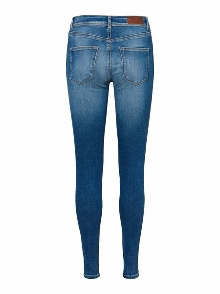 Vero Moda Damen Jeans VMLUX RI310 Slim Fit - Blau - Medium Blue Denim 7 Vero Moda Damen Jeans VMLUX RI310 Slim Fit - Blau - Medium Blue Denim – Bild 5