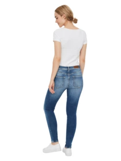 Vero Moda Damen Jeans VMLUX RI310 Slim Fit - Blau - Medium Blue Denim 18 Vero Moda Damen Jeans VMLUX RI310 Slim Fit - Blau - Medium Blue Denim -JEANS DIRECT Verkäufe 48815 vm 3301093 back1 1