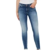 Vero Moda Damen Jeans VMLUX RI310 Slim Fit - Blau - Medium Blue Denim -JEANS DIRECT Verkäufe 48815 vm 3301093 frontr