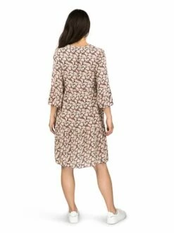 DENIMFY A Linien Kleid Damen DFFrida -JEANS DIRECT Verkäufe 48830 03 DFYFrida D70048F30417A3DY mille fleurs black rueck