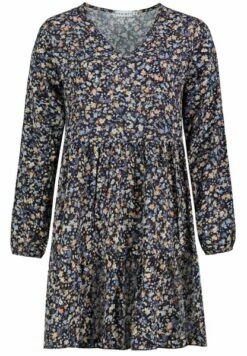 DENIMFY Damen Kleid DFIda -JEANS DIRECT Verkäufe 48851 05 mille fleur blue D700048F30418A2DY V 2