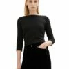 Tom Tailor Damen Langarmshirt BASIC SLUB - Regular Fit -JEANS DIRECT Verkäufe 49023 Tom Tailor 312 14482 1038028 3
