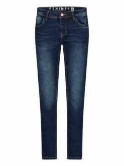 DENIMFY Damen Jeans DFElla Slim Fit -JEANS DIRECT Verkäufe 49192 DFElla D85060BB62416DY dark blue denim D271 front1