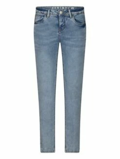 DENIMFY Damen Jeans DFElla Slim Fit -JEANS DIRECT Verkäufe 49192 DFElla D85060BB62416DY light blue denim L117 front1