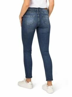 DENIMFY Damen Jeans DFElla Slim Fit -JEANS DIRECT Verkäufe 49192 DFElla D85060BB62416DY middle blue denim M282 back