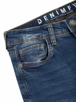 DENIMFY Damen Jeans DFElla Slim Fit -JEANS DIRECT Verkäufe 49192 DFElla D85060BB62416DY middle blue denim M282 front detail