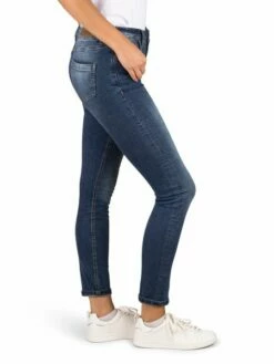 DENIMFY Damen Jeans DFElla Slim Fit -JEANS DIRECT Verkäufe 49192 DFElla D85060BB62416DY middle blue denim M282 site