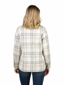 DENIMFY Damen Freizeit Hemd DFIsabella Regular Fit 37 DENIMFY Damen Freizeit Hemd DFIsabella Regular Fit -JEANS DIRECT Verkäufe 49248 03 DFIsabella D70052R11152ADY offwhite birch beige morning fog blue back