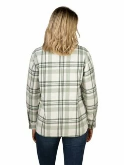 DENIMFY Damen Freizeit Hemd DFIsabella Regular Fit 32 DENIMFY Damen Freizeit Hemd DFIsabella Regular Fit -JEANS DIRECT Verkäufe 49248 04 DFIsabella D70052R11152ADY offwhite jadeite green forest green back